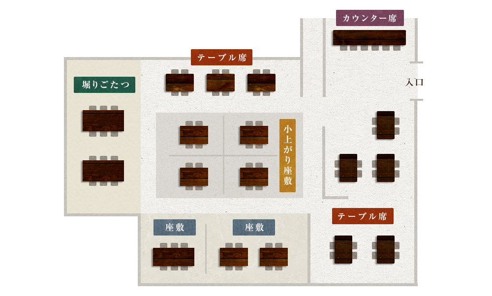 店内見取り図